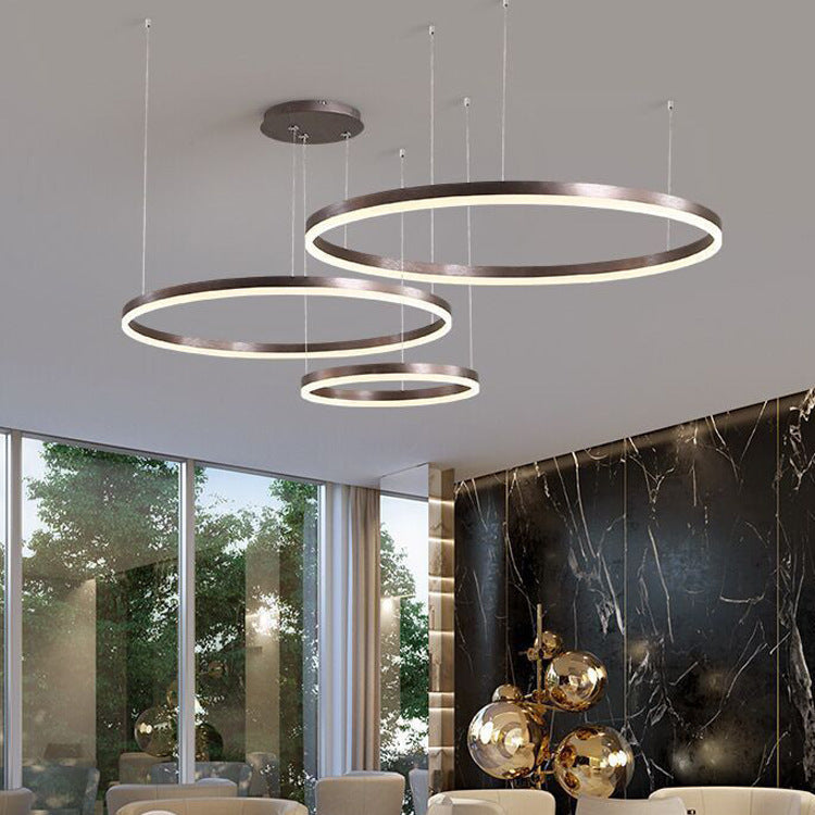 Modern LED Ring Chandelier - Modern lighting - Decor Havenly