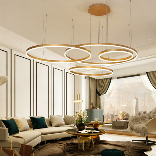 Modern LED Ring Chandelier - Modern lighting - Decor Havenly