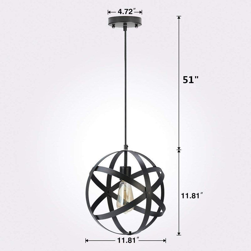 Nordic American Style Retro Minimalist Chandelier