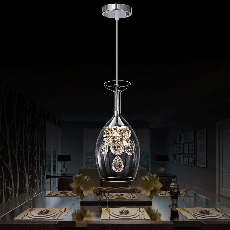 Scandinavian Crystal Pendant Light