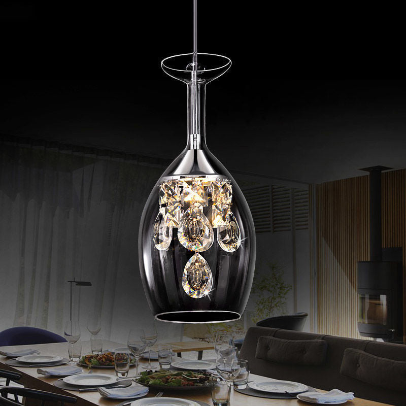 Scandinavian Crystal Pendant Light