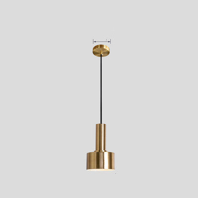 Scandinavian Style Single Head Chandelier