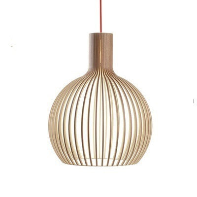 Wooden Birdcage Lamp - Eco-Friendly Light - Decor Havenly