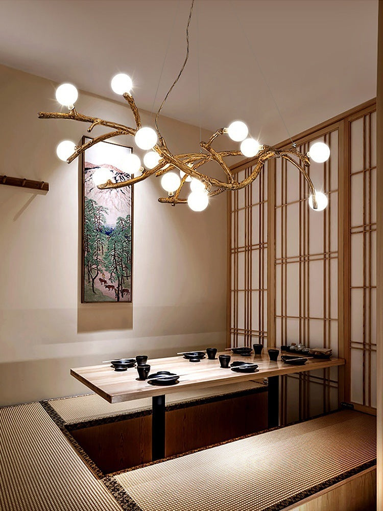 Zen Branch Chandelier - Wabi-Sabi Chandelier - Decor Havenly