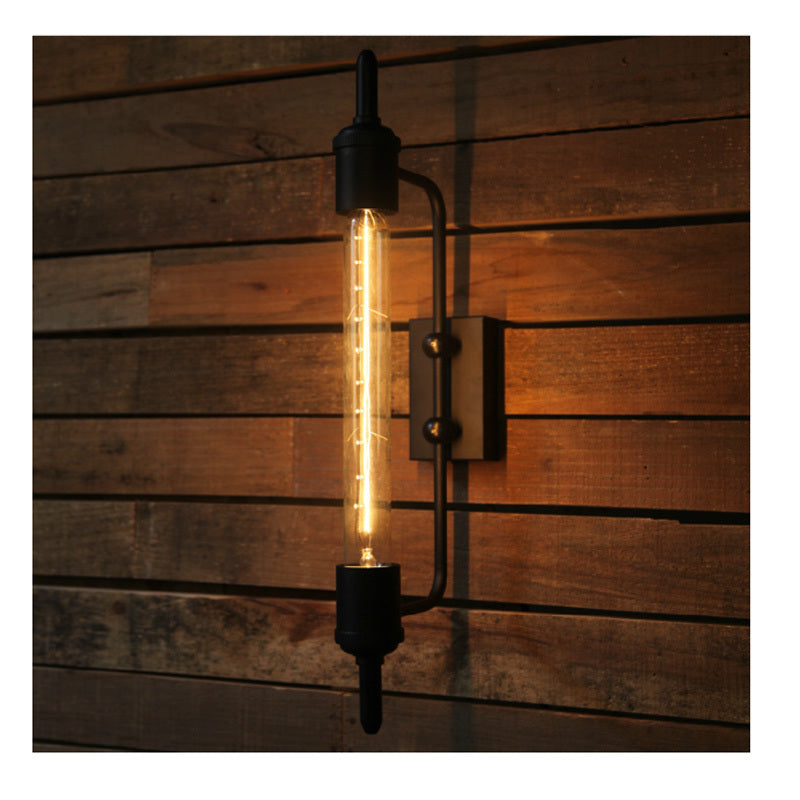 American Country Aisle Steam Pipe Wall Lamp