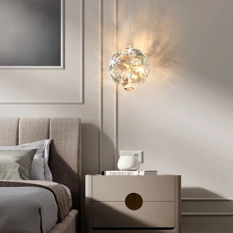 Nordic Simple Dandelion Crystal Lamp