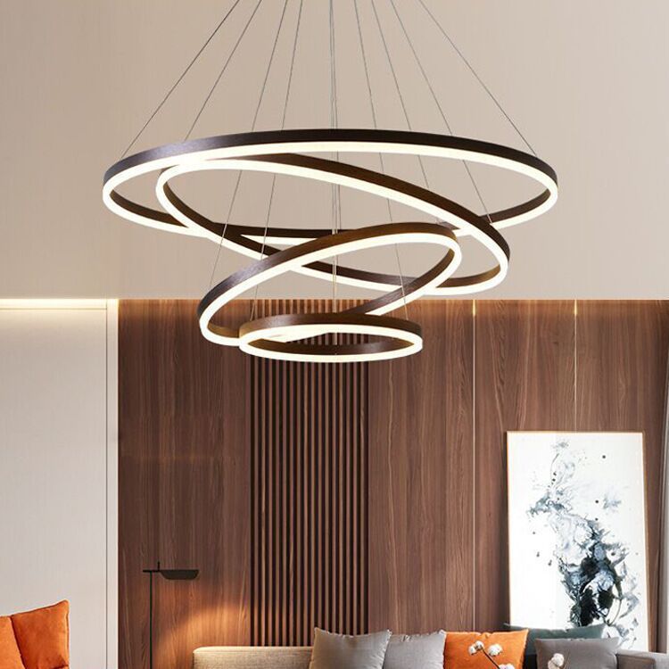 Modern LED Ring Chandelier - Modern lighting - Decor Havenly