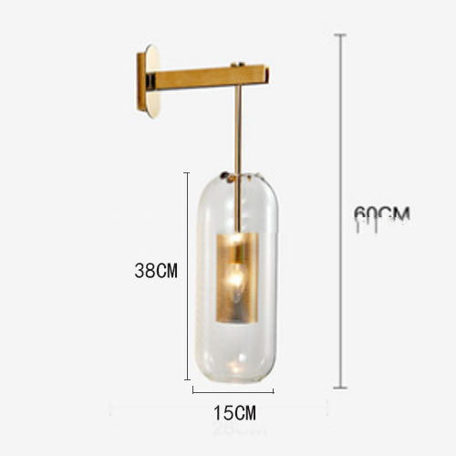 Modern Nordic Glass Wall Lamp