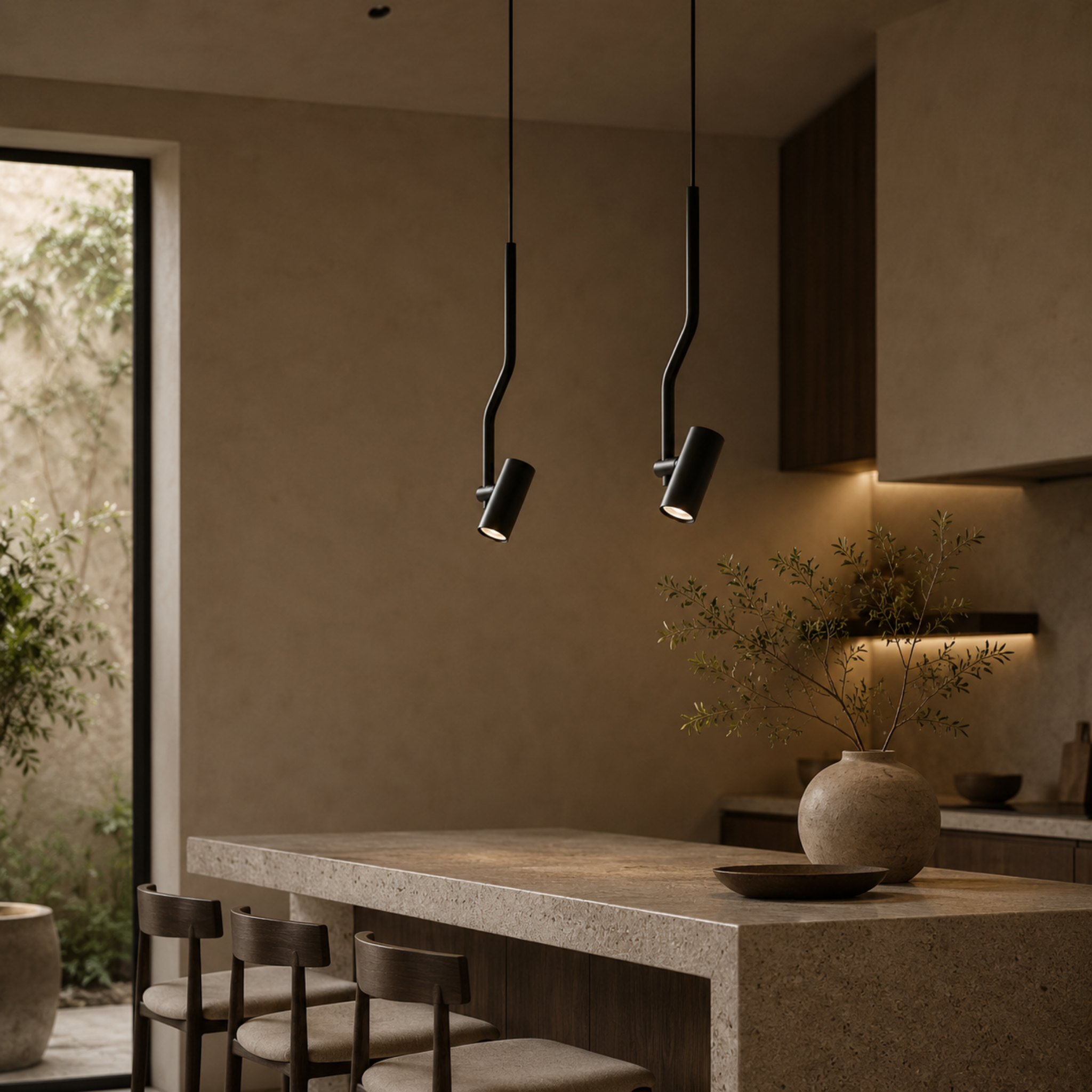 Adjustable LED Spot Pendant