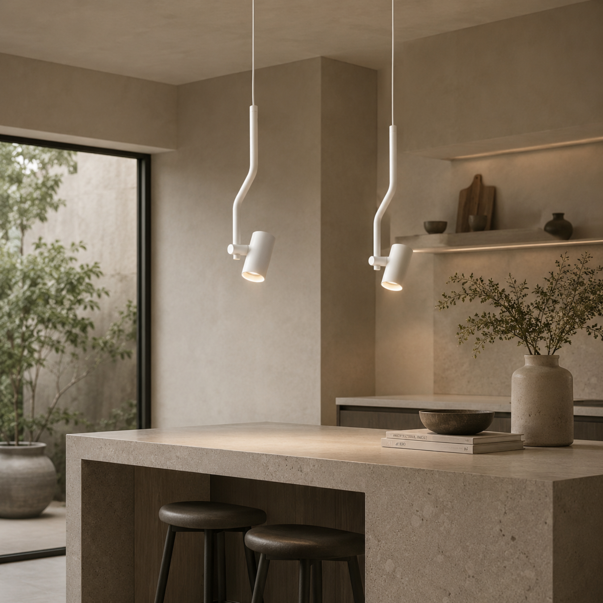 Adjustable LED Spot Pendant