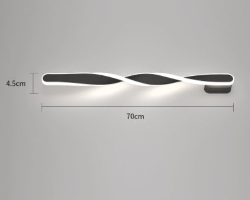 Strip Nordic Minimalist Modern Wall Lamp