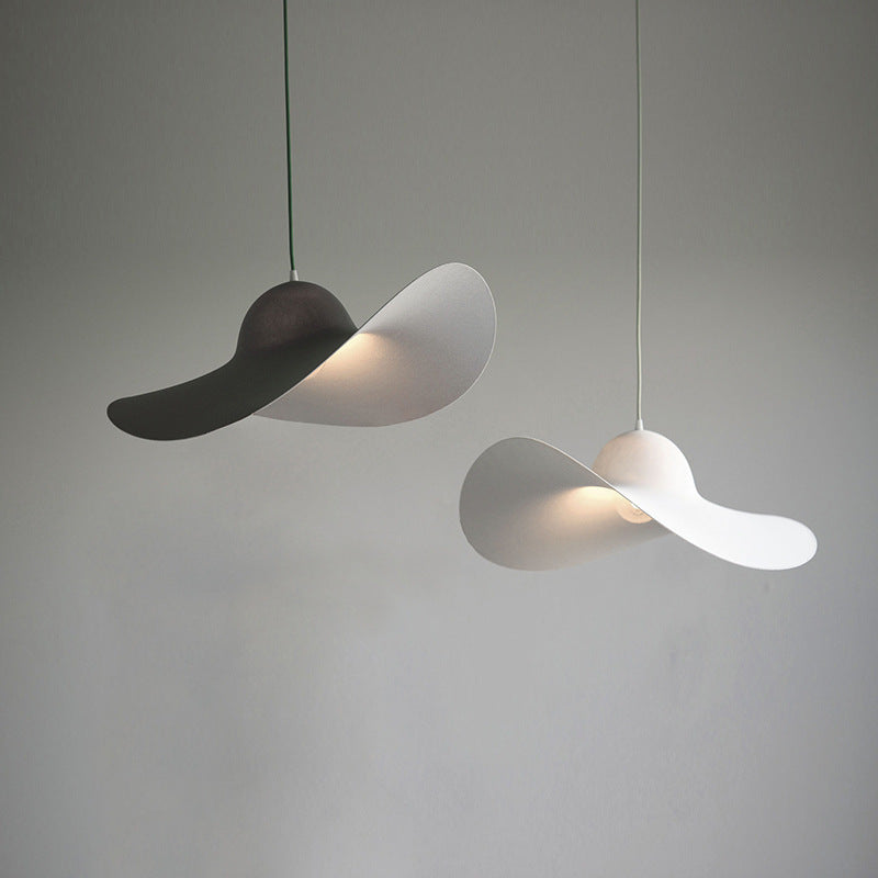 Minimalist Nordic Hat Chandelier - Statement Light - Decor Havenly