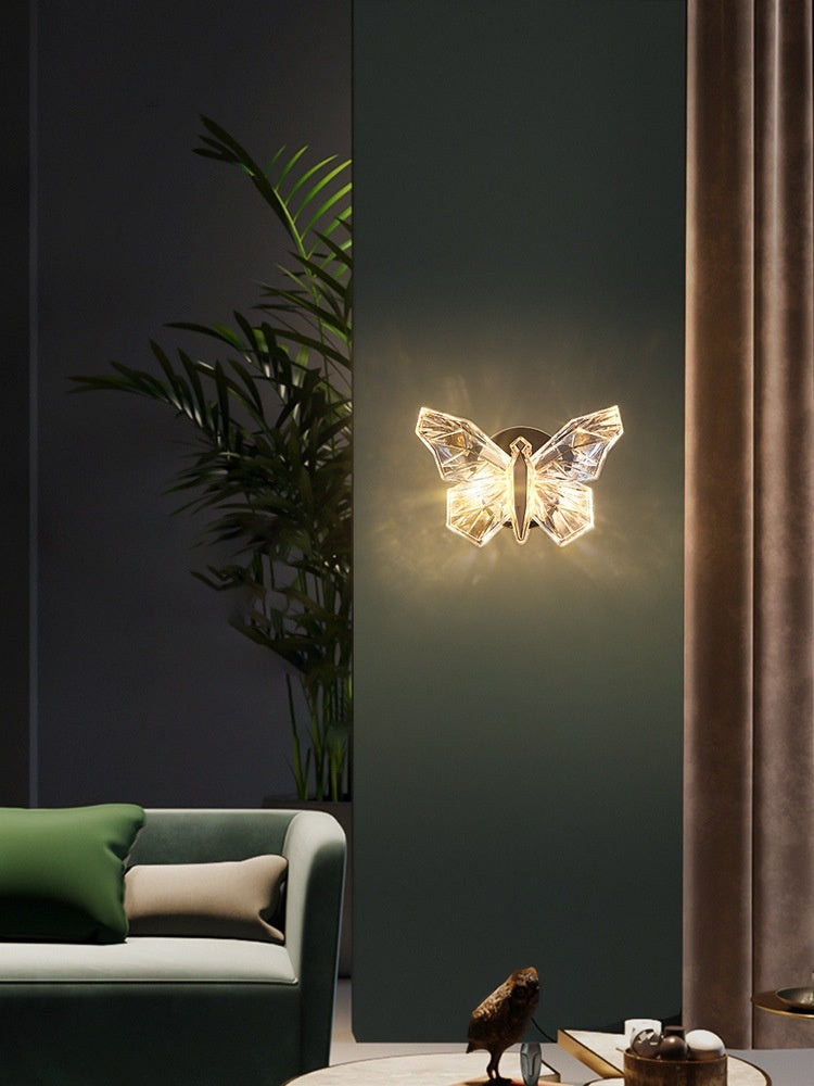 Luminous Butterfly Wall Lamp - Stylish Lighting - Decor Havenly