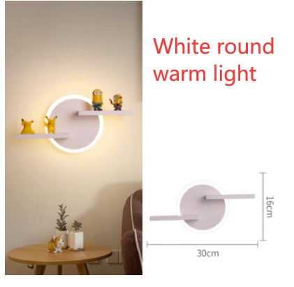 Warm Light  Wall Lamp - Artistic Shelf Lamp - Decor Havenly