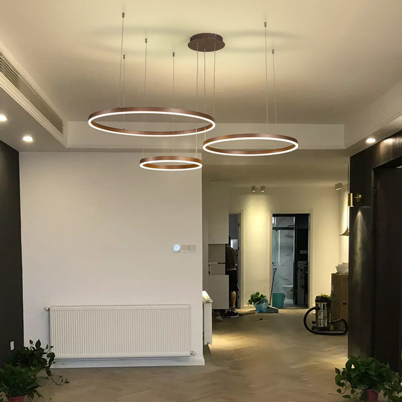 Modern LED Ring Chandelier - Modern lighting - Decor Havenly