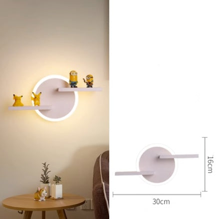 Warm Light  Wall Lamp - Artistic Shelf Lamp - Decor Havenly