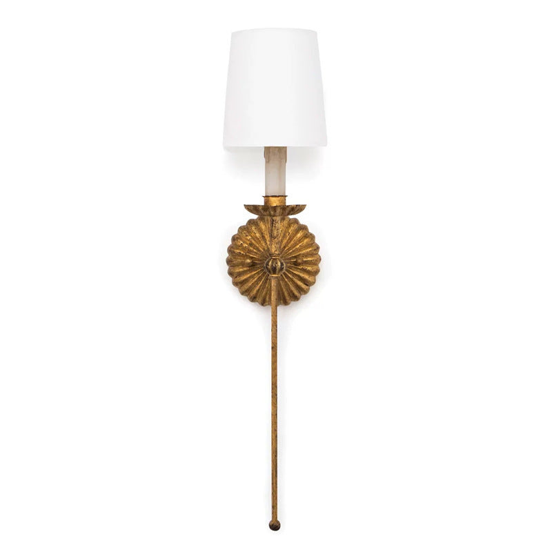 Gold Foil American Retro Wall Lamp