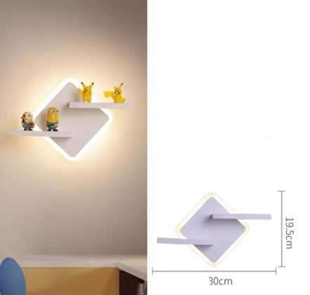 Warm Light  Wall Lamp - Artistic Shelf Lamp - Decor Havenly