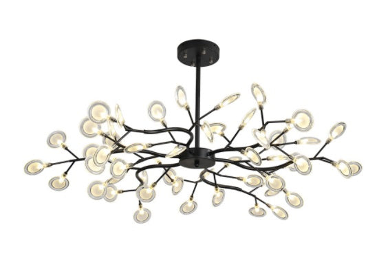 Modern Creative Petal Golden Chandelier