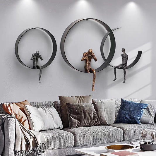 Luxe Iron Wall Art - Nordic Wall Art - Decor Havenly