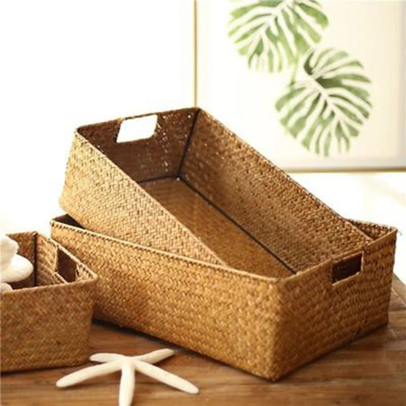 Woven Seagrass Basket