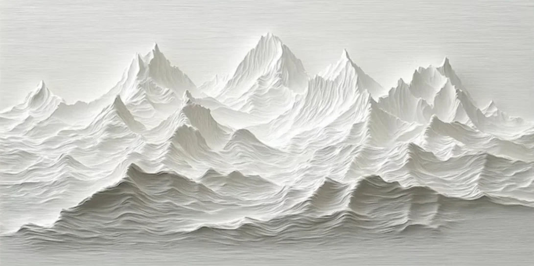Mountain Relief Wall Art