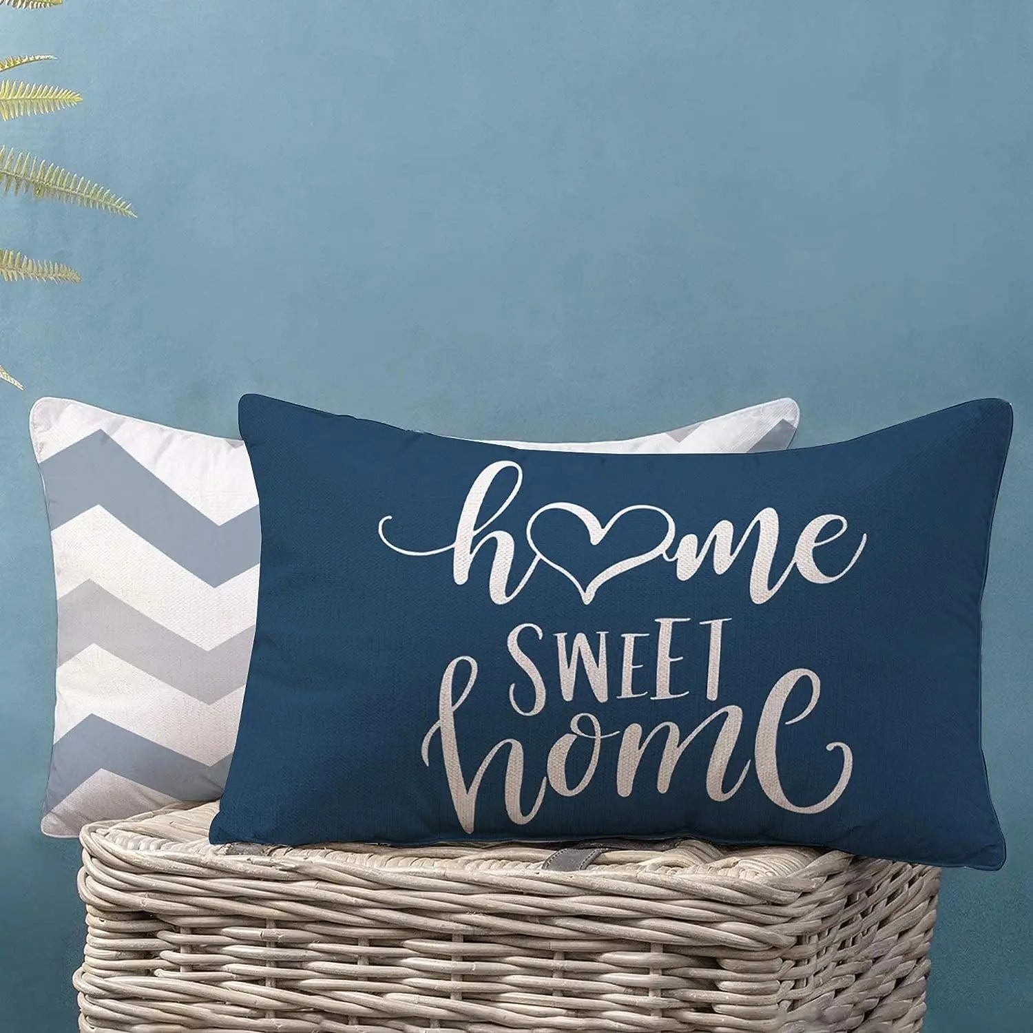 Linen Geometric Pillowcase 40x60cm Sofa Decoration Pillow Cover, Sofa Bedroom Furnishing Decoration Lumbar Cushion Cover