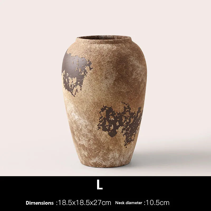 Retro Ceramic Flower Jar