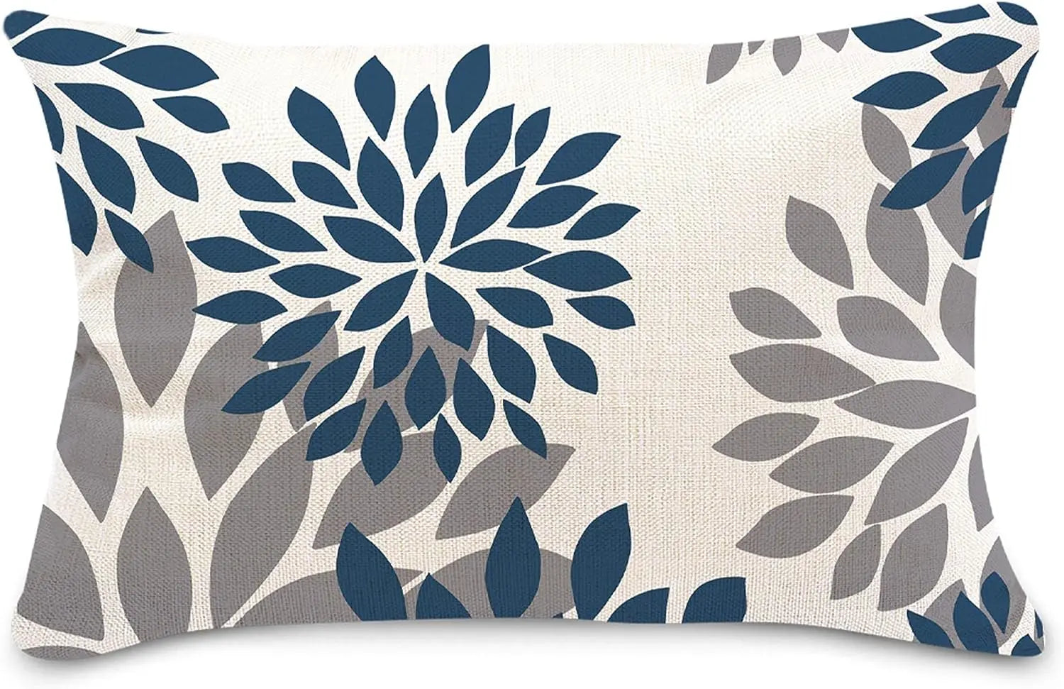 Linen Geometric Pillowcase 40x60cm Sofa Decoration Pillow Cover, Sofa Bedroom Furnishing Decoration Lumbar Cushion Cover