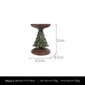 Christmas Tree Candle Holder Christmas Candlestick Household Festive Atmosphere Desktop Decoration Xmas Home Decor