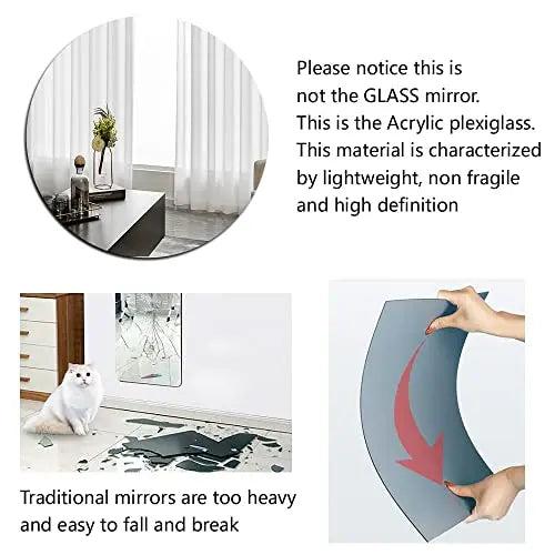 Acrylic Mirror Wall Stickers