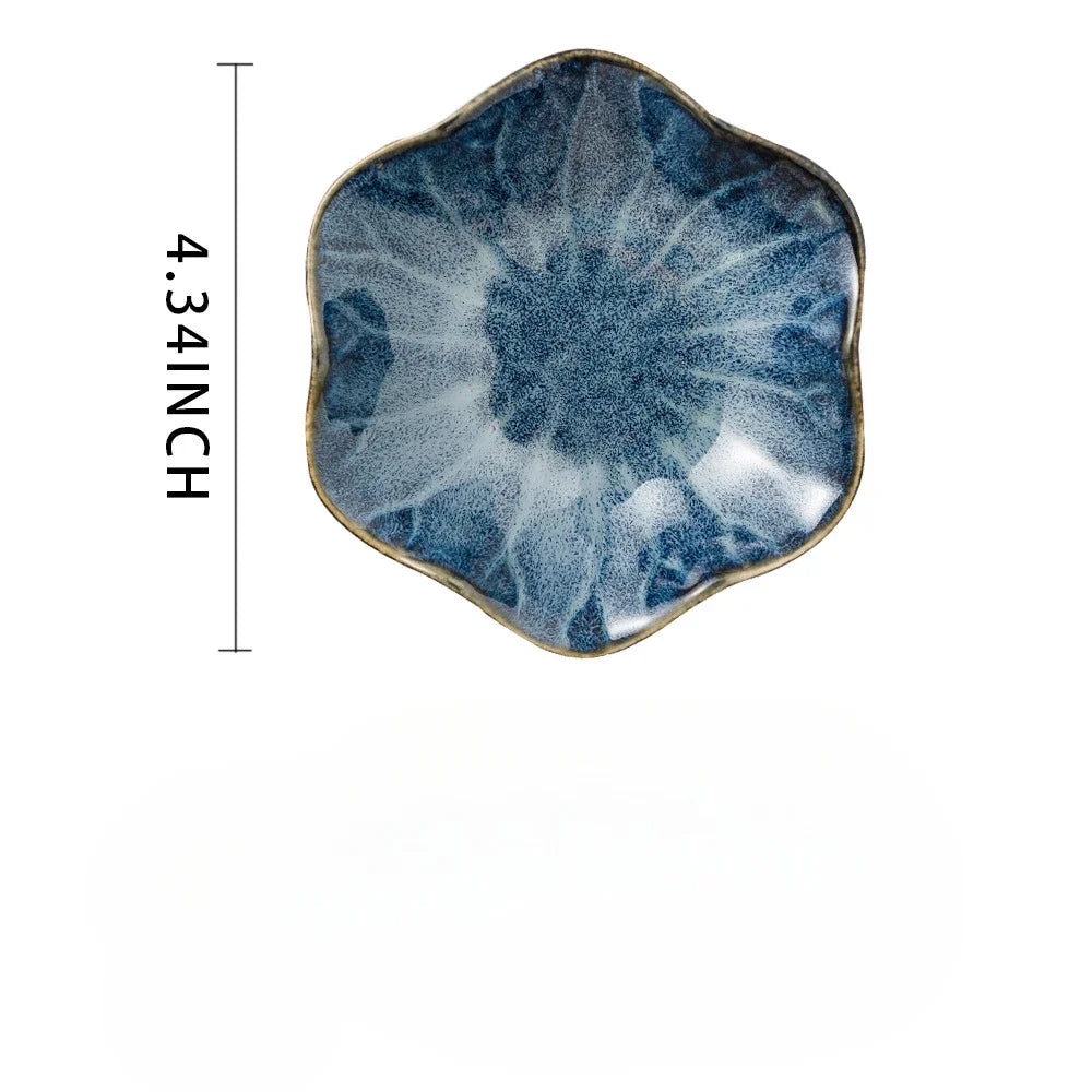 Ceramic Lotus Trinket Tray