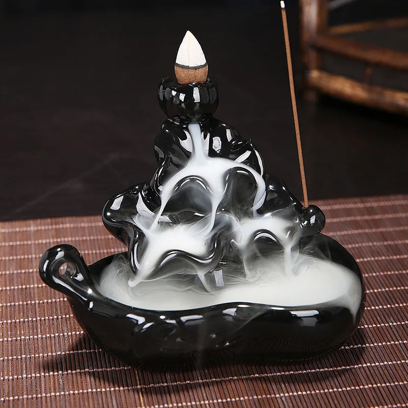 Ceramic Backflow Incense Burner
