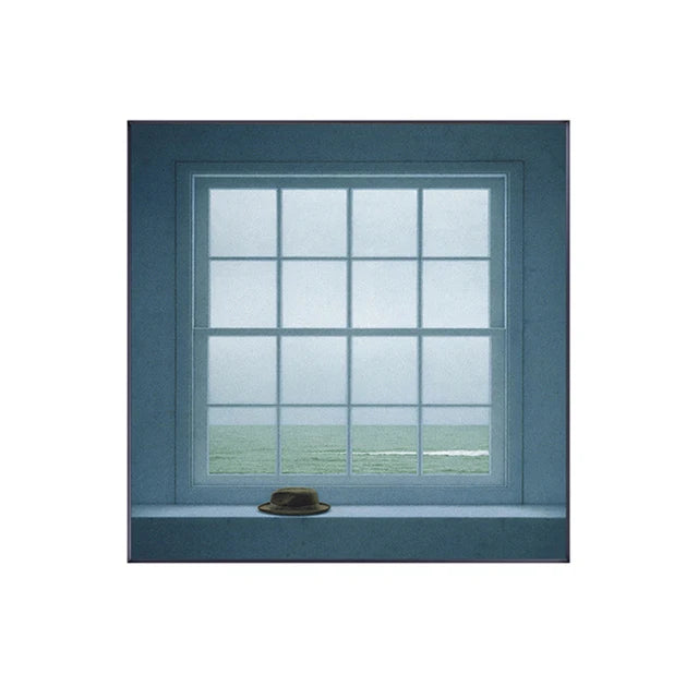 Nordic Window Outside Landscape Canvas Painting Print Scenery Interior Wall Art Poster Canvas Picture for Home Decoration