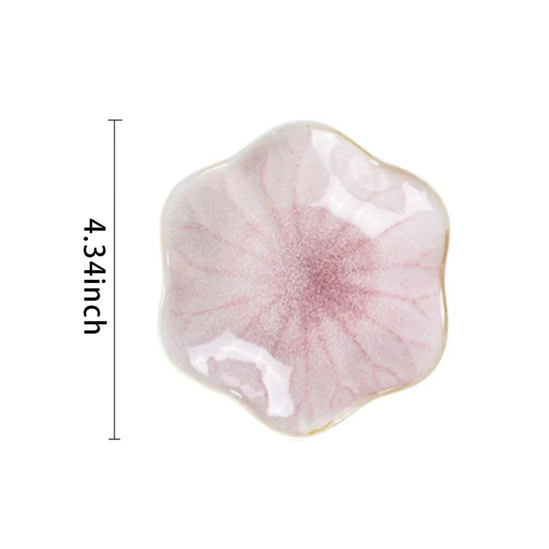 Ceramic Lotus Trinket Tray