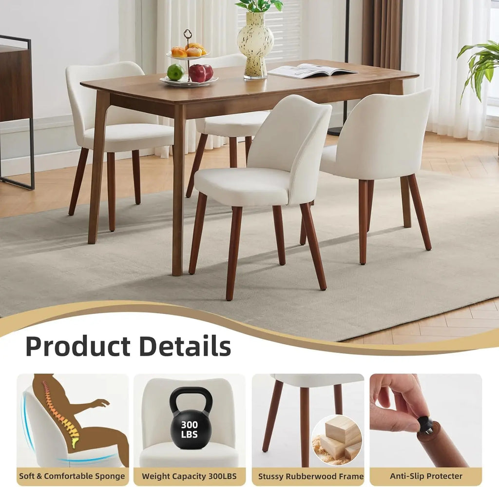 Upholstered Dining Chairs (Set of 2)