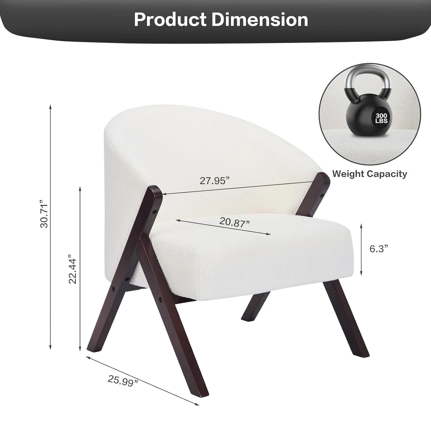 Linen Accent Armchair
