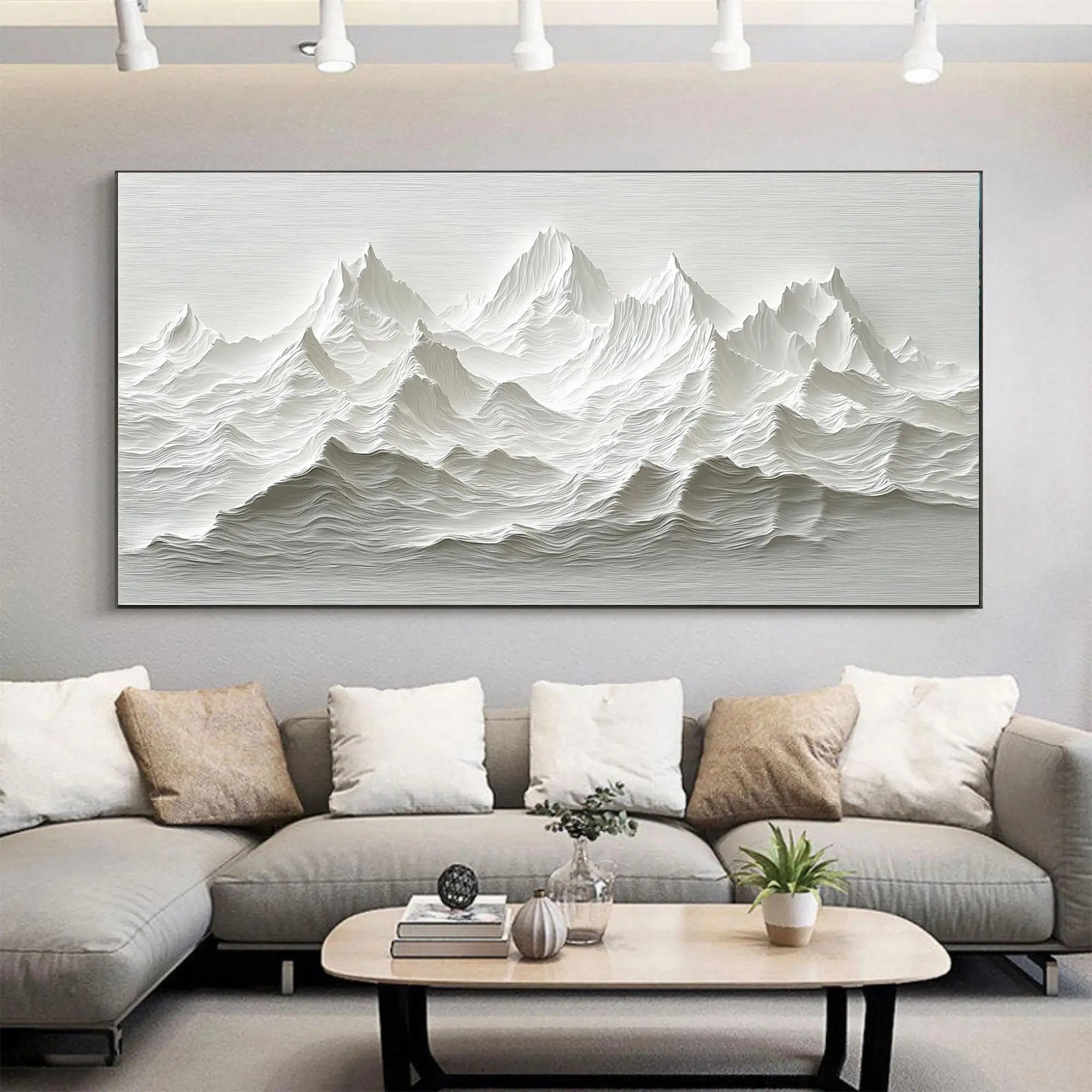 Mountain Relief Wall Art