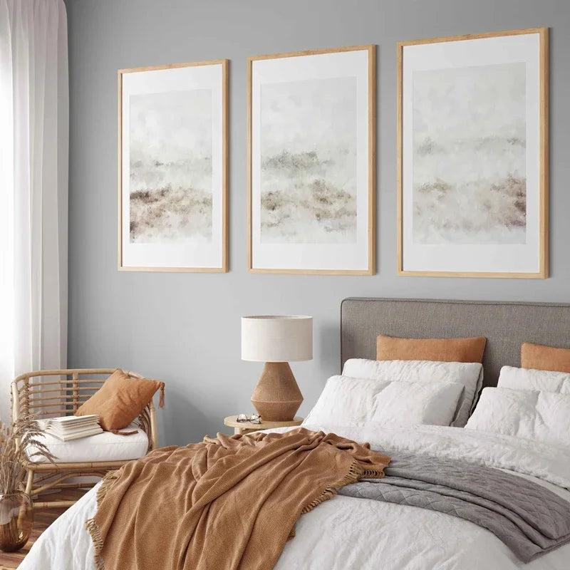 Nordic Abstract Wall Art Bohemian Neutral Simple Neutral HD Canvas Posters And Prints Home Bedroom Living Room Decor