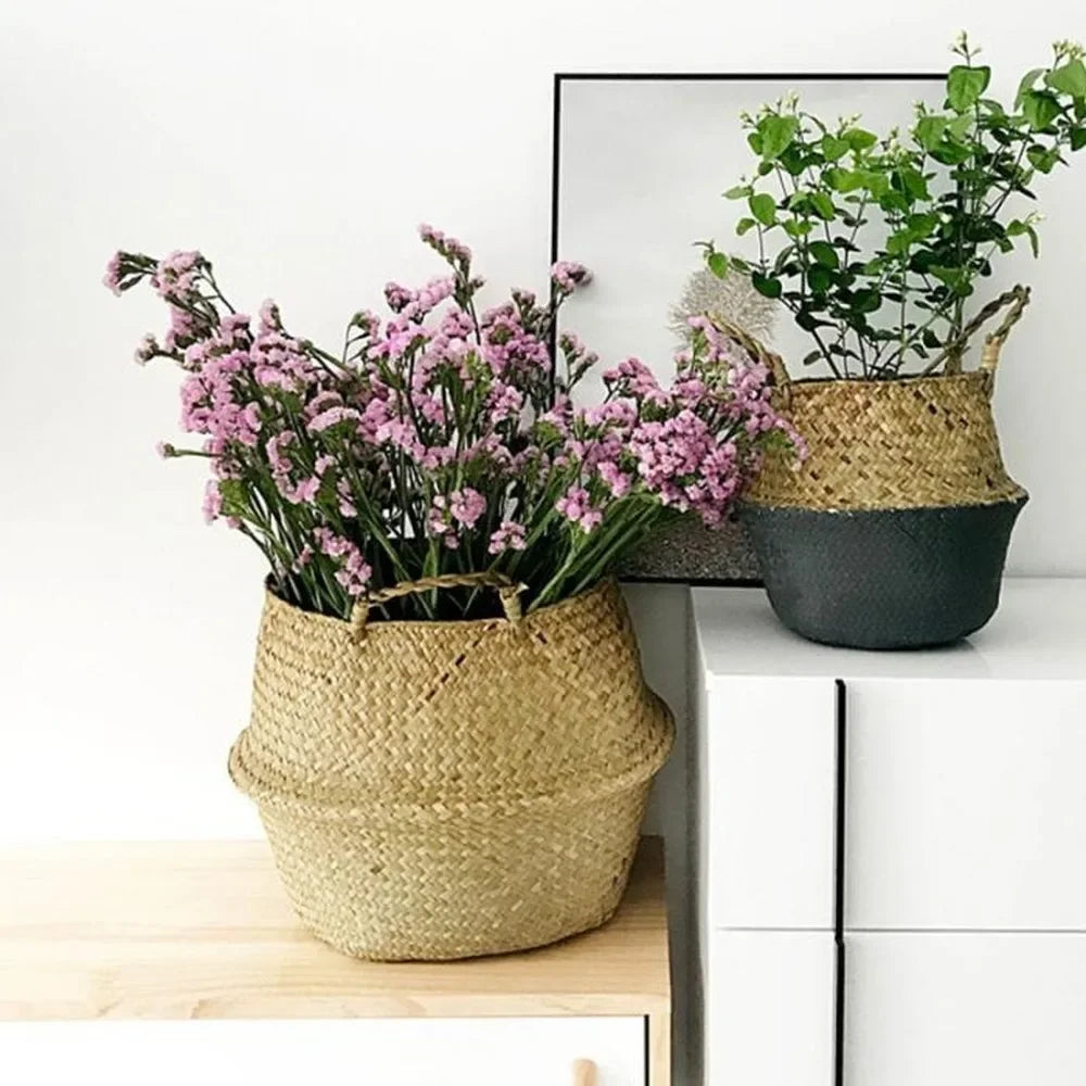Seagrass Hanging Basket