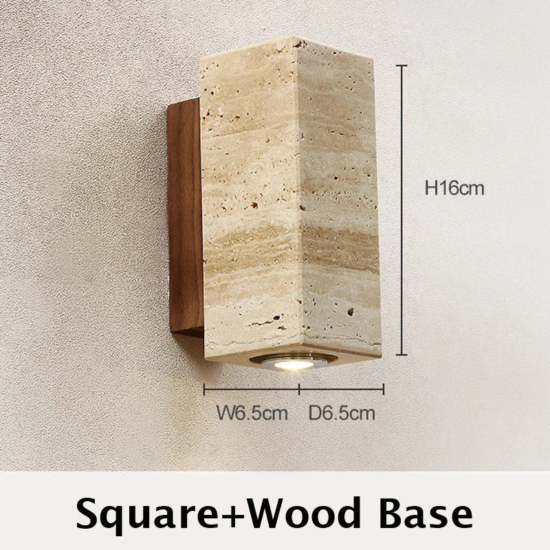 Marble Bedside Wall Sconce