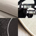 Nordic Light Luxury Gold Rugs for Living Room Large Area Home Sofa Table Area Carpet Customizable Bedroom Decor Anti-slip Mats