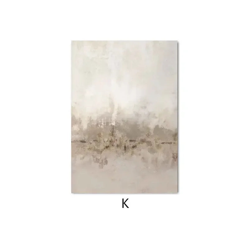 Nordic Abstract Wall Art Bohemian Neutral Simple Neutral HD Canvas Posters And Prints Home Bedroom Living Room Decor