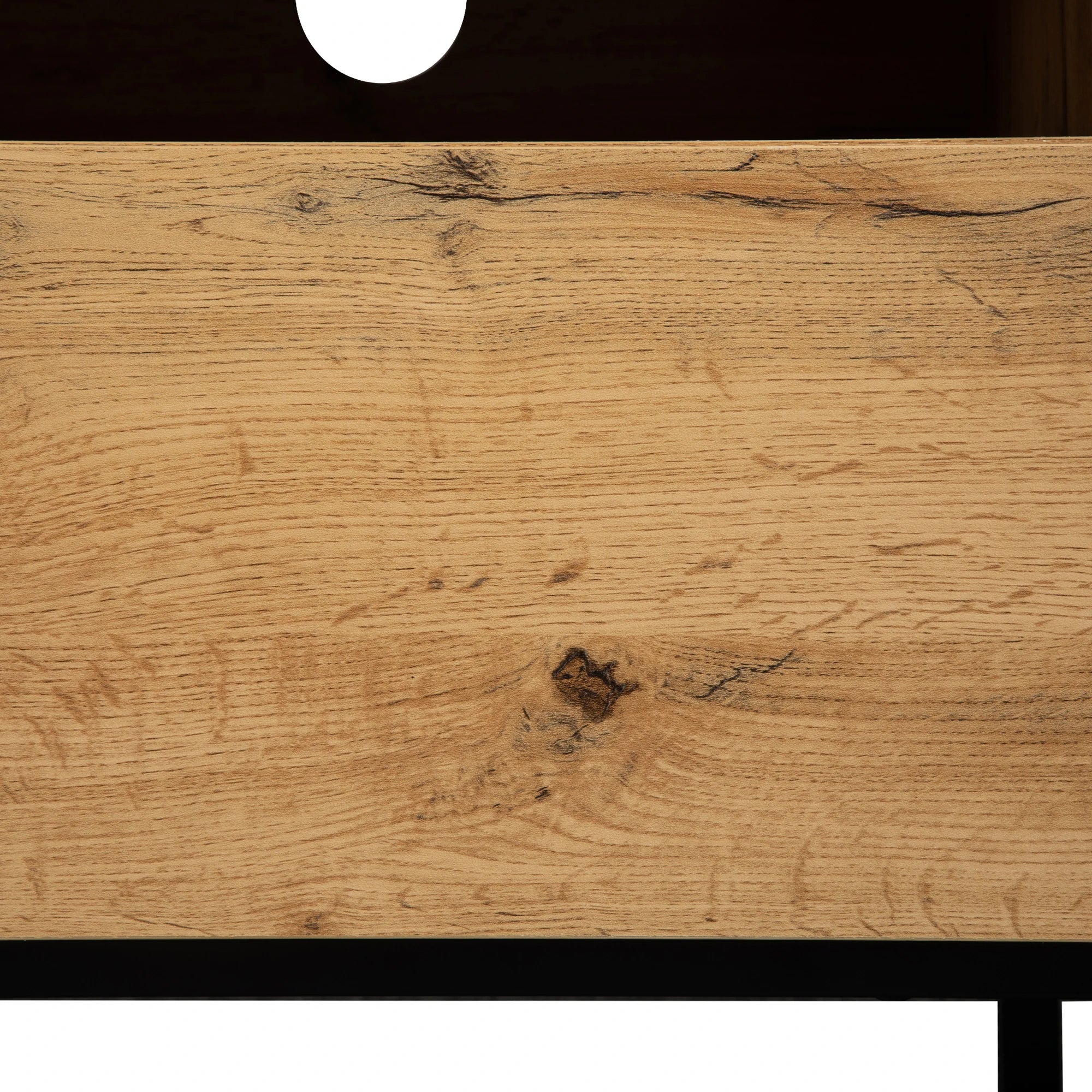 Wood Grain TV Cabinet