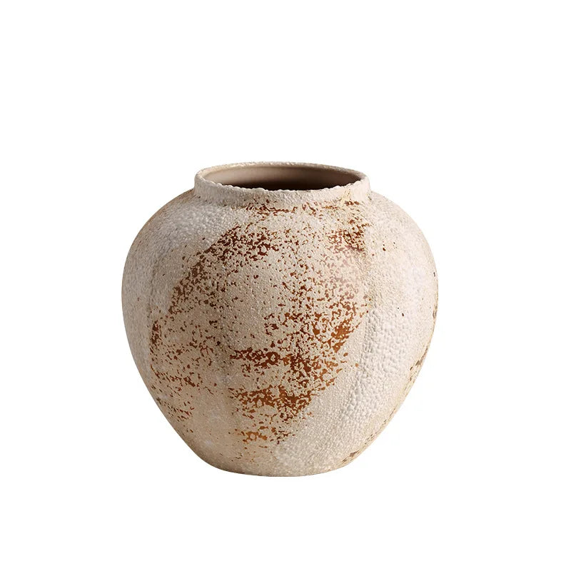 Wabi-Sabi Pottery Vase