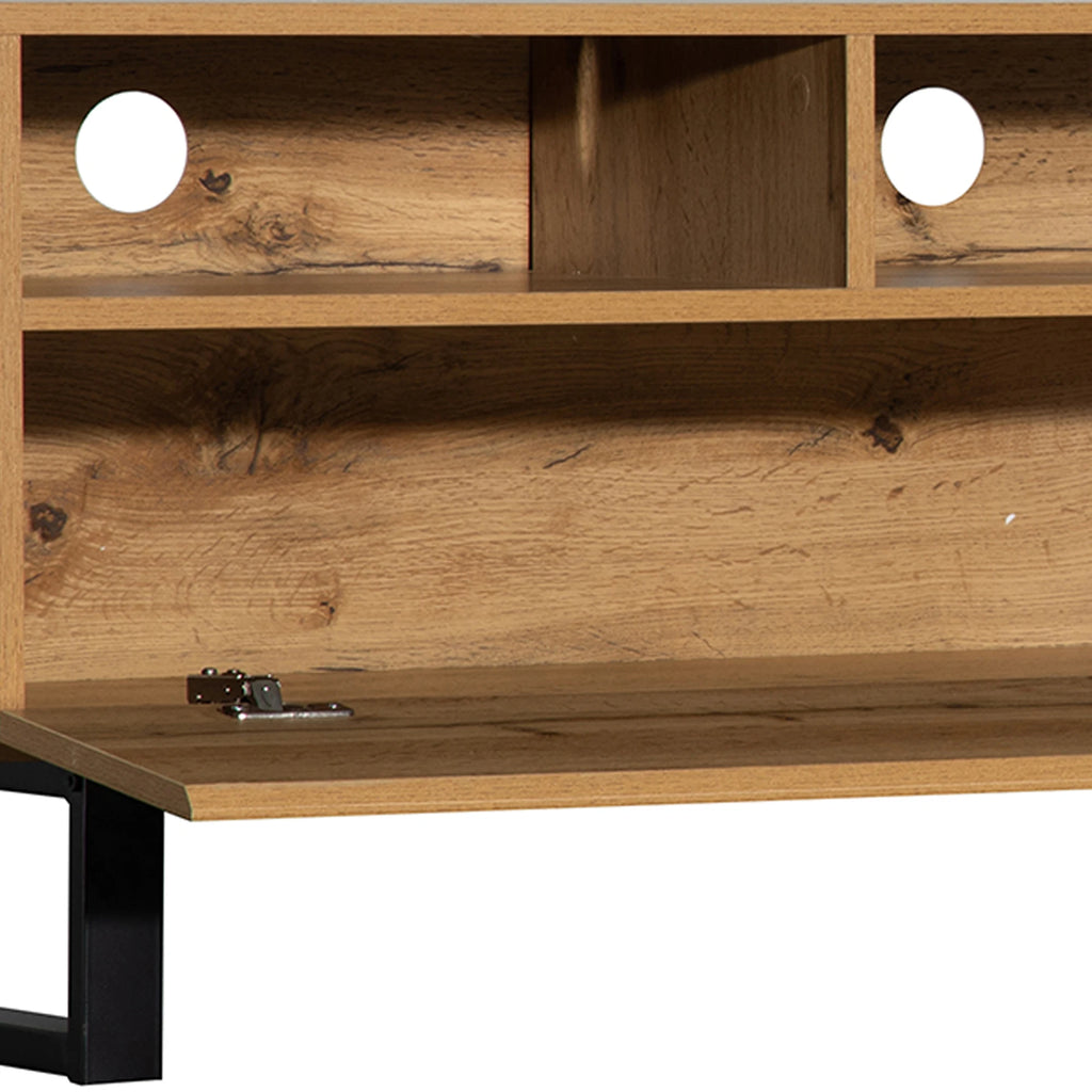 Wood Grain TV Cabinet