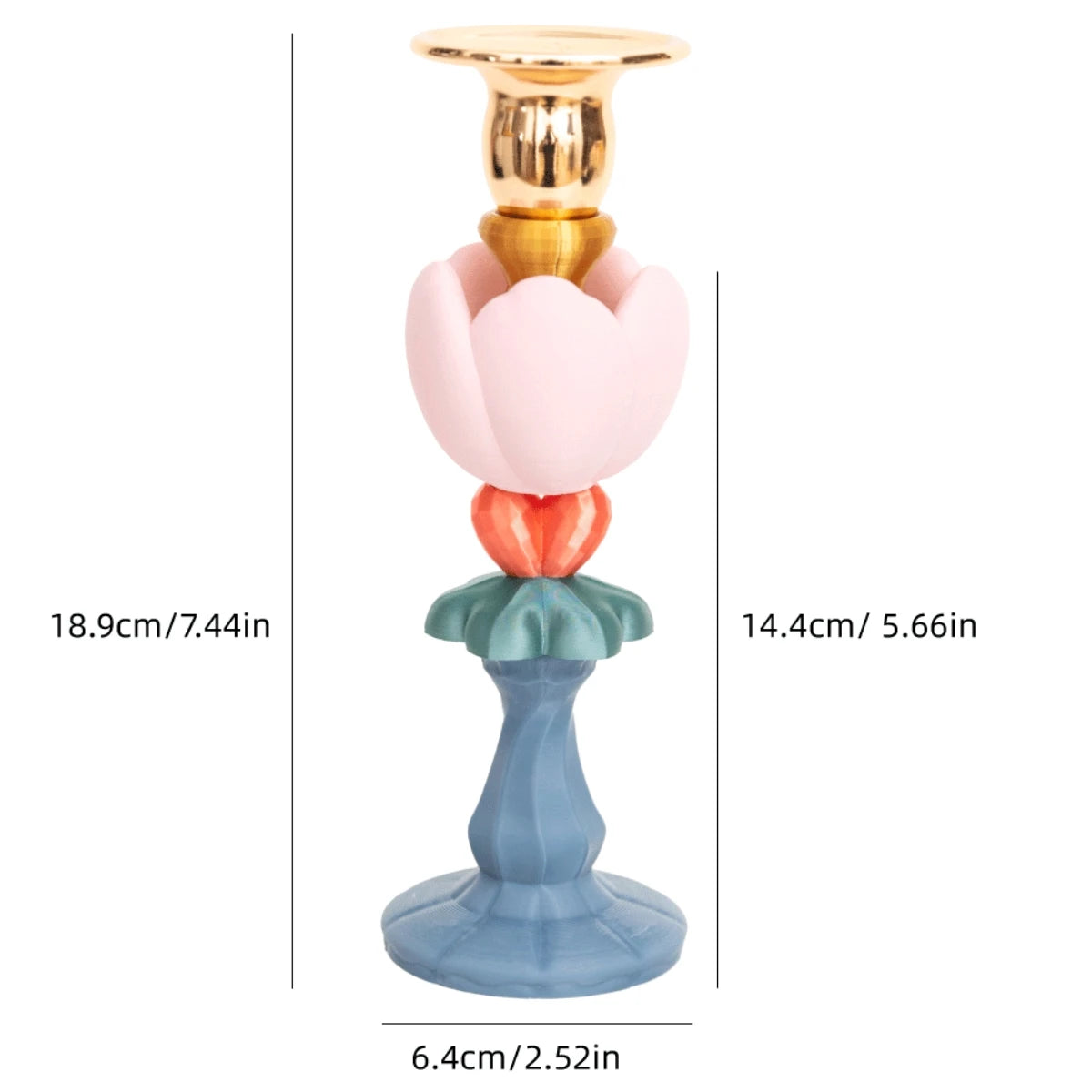 Vintage Candlestick Holder Aromatherapy Candle Holder Home Christmas Wedding Birthday Room Decor Candlelight Dinner Centerpiece