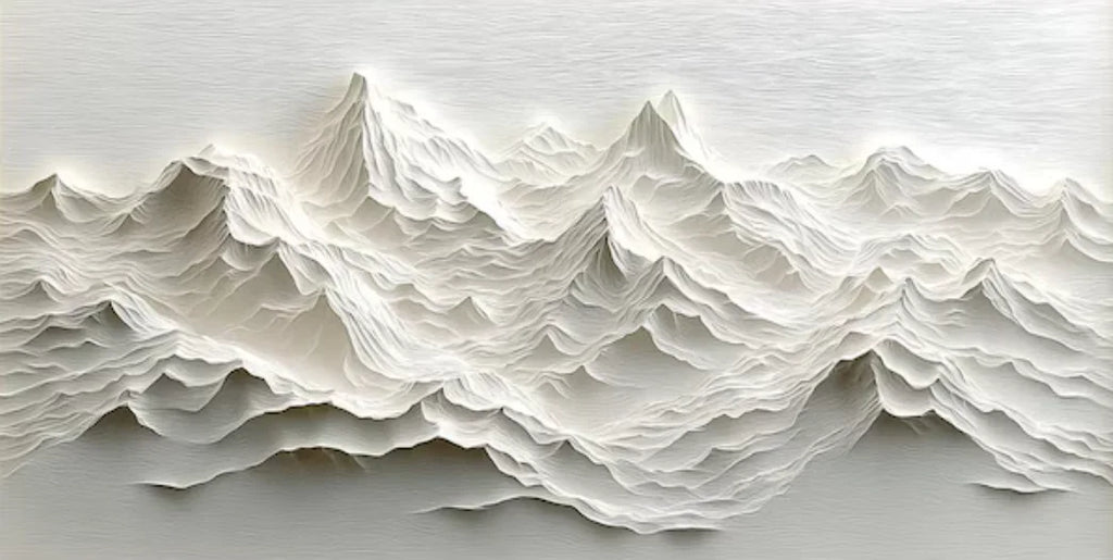 Mountain Relief Wall Art