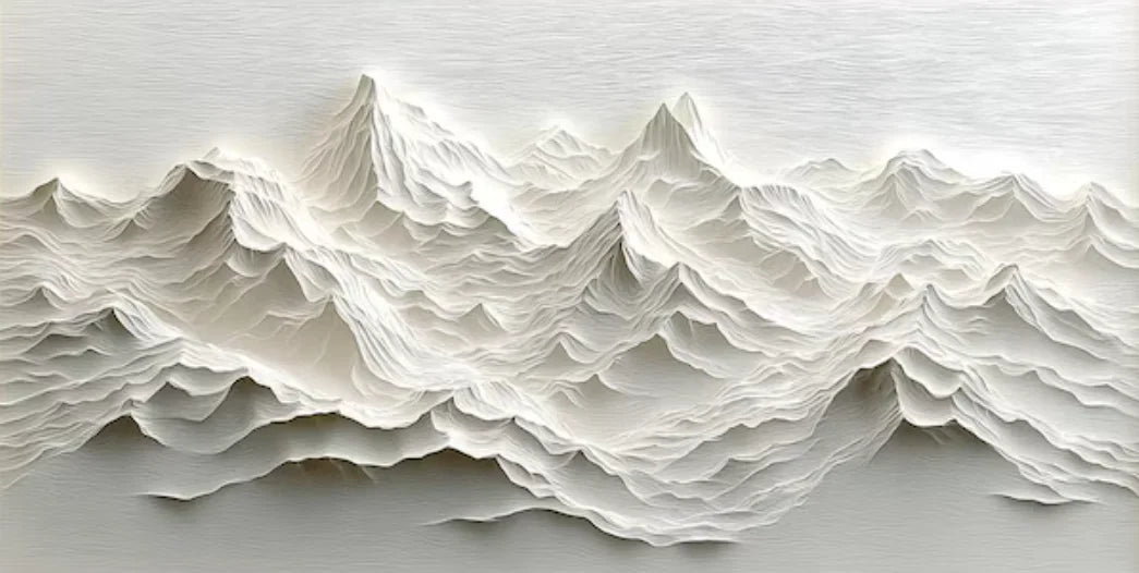 Mountain Relief Wall Art