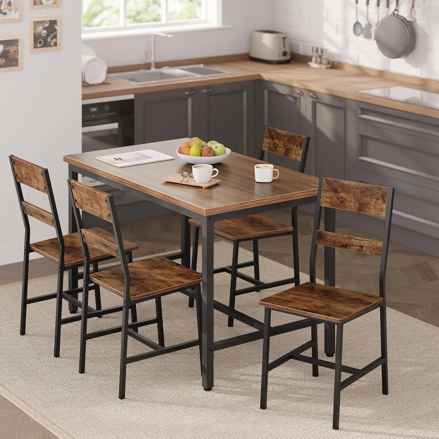 Wood Dining Chairs (Set of 2)